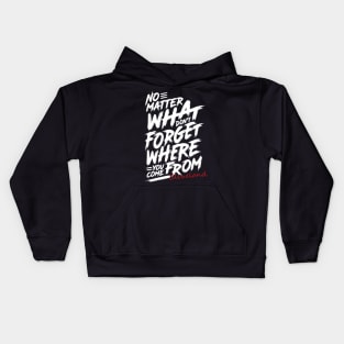 Where You From Cleveland Kids Hoodie